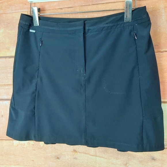 🍄3/50$🍄 NIVO by Lanctôt Golf Tennis blue skort size 8 - Picture 5 of 9